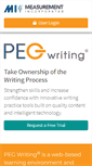 Mobile Screenshot of pegwriting.com